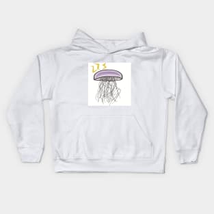 Jellyfish Art Kids Hoodie